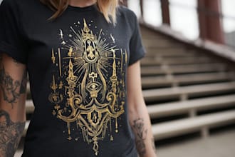 create custom christian t shirt design