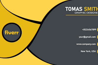 design a professional business card for your brand