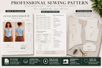 write edit and clarity your sewing pattern instructions 3d model