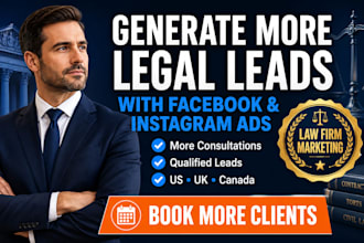 generate qualified legal leads for law firms with facebook ads advertisement