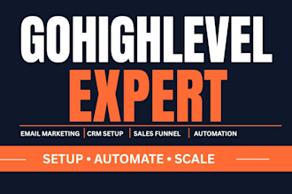 make gohighlevel expert sales funnel landing page ghl automaton
