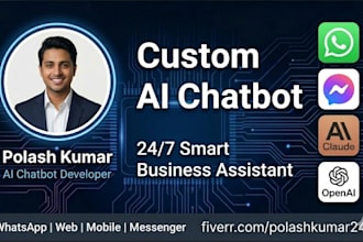 build a custom ai chatbot for your business website or app