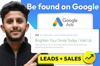 setup manage and optimize google ads adwords to increase leads and sales