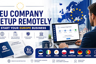 set up your eu company remotely in europe with business support