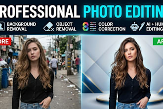 do professional photo editing with ai and human touch