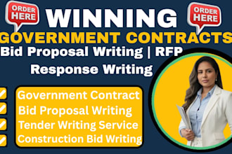 secure government contract capability statement bid proposal rfp federalcontract