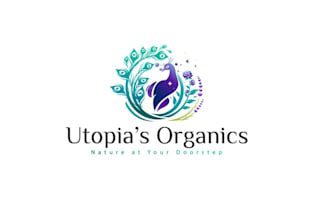 design creativity organics company logo