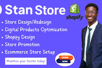 setup stan store, stan store promotion, upload digital product