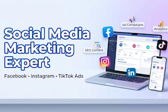 be your social media marketing expert for business growth