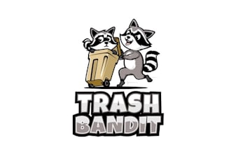 design extraordinary classic trash bandit logo