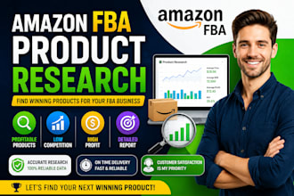do amazon product research for profitable fba products