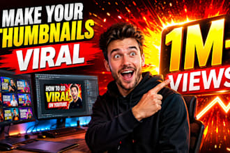 design a stunning, professional thumbnail for your channel
