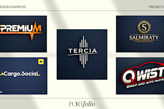 design a modern minimalist logo for startups and personal brands