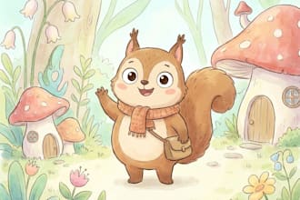 draw cute cartoon character