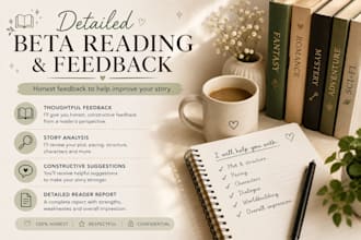 complete and critical analysis with beta reading