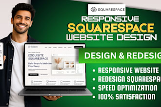 design, redesign, and optimize your squarespace website