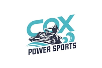 design magnificent jet ski performance shop logo