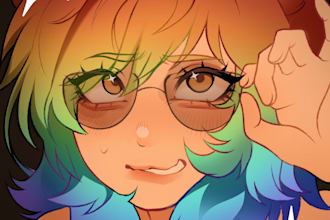 draw your character in this cute style