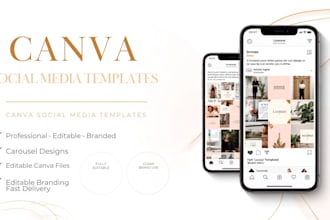 design canva social media template