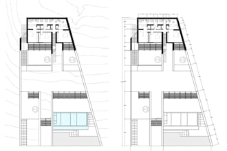 drafting of floor plan and drawings on autocad