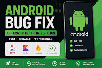 fix android app bugs crashes and API issues