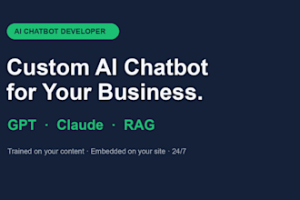 build a custom ai chatbot with gpt or claude