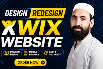 wix website redesign in 12 hours with a modern layout