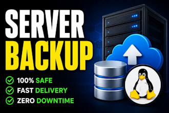 migrate website, fix server, setup backup