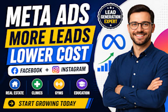 create meta facebook and instagram ads for lead generation