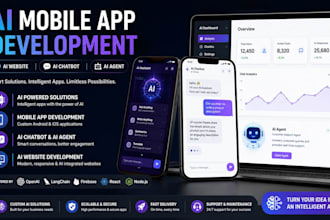 develop ai mobile app development ai website app developer ai chatbot ai agent