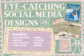 design attention grabbing social media carousels