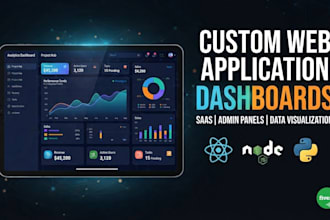 build custom end to end internal web tools and dashboards