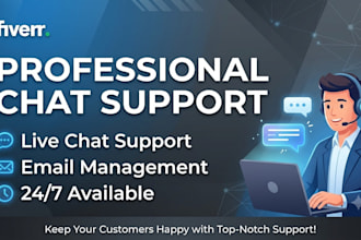 be your remote chat support specialist or live chat agent