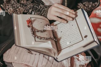 teach quran with qirat and tajweed