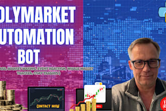 build polymarket market making bot, liquidity bot and automated trading system