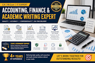 do accounting, finance, economics, statistics