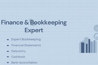 do bookkeeping and data entry for small business