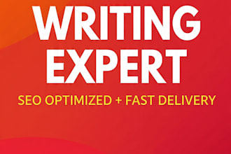 write high quality SEO blog content