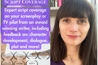 provide coverage for your screenplay or TV pilot