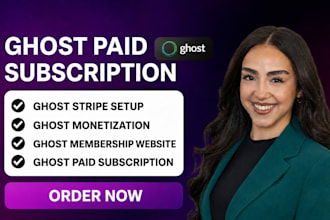 setup ghost membership paid subscription stripe integration ghost monetization