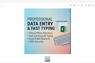 do professional data entry and fast typing work