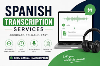 do accurate spanish audio and video transcription