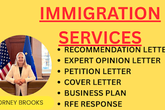 deliver expert letters for eb1a eb2 niw o1 visa