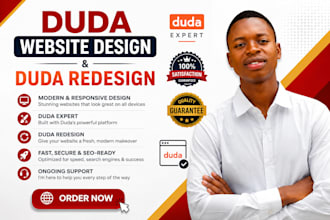 do duda website design, duda website redesign duda bug fix and duda maintenance