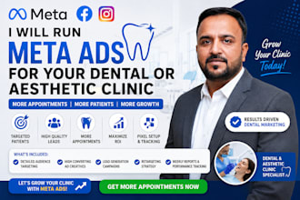 run meta and google ads for your dental or aesthetic clinic