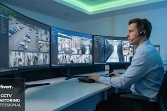 do live cctv monitoring and detect suspicious activities