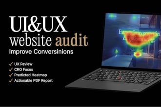 do a UX UI and cro website audit to improve conversions