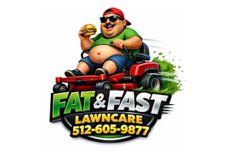 design landscaping, agriculture, and lawn care logo