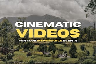 edit your video footage into a premium cinematic story