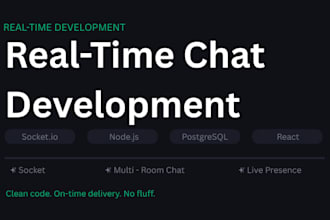 build a real time chat feature using socketio and nodejs